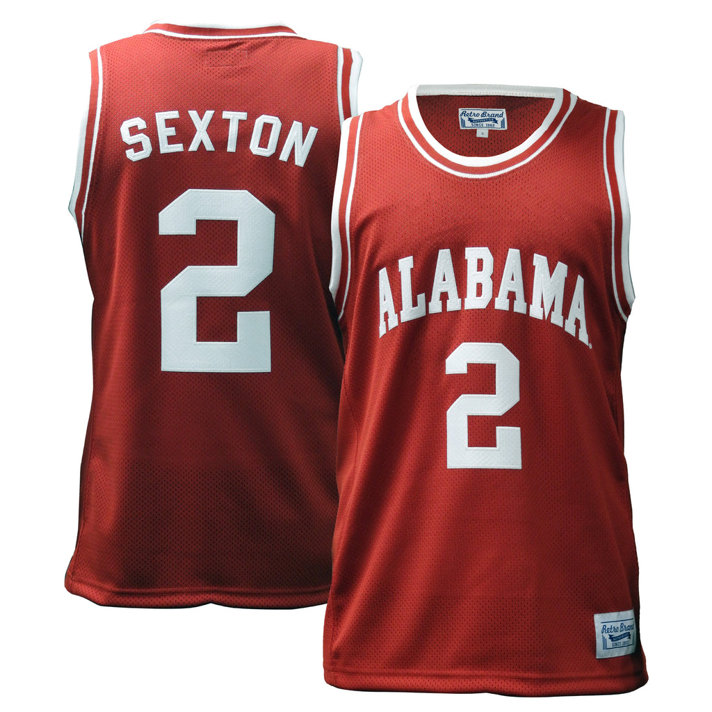Alabama Crimson Tide Collin Sexton Throwback Jersey – ORIGINAL RETRO BRAND