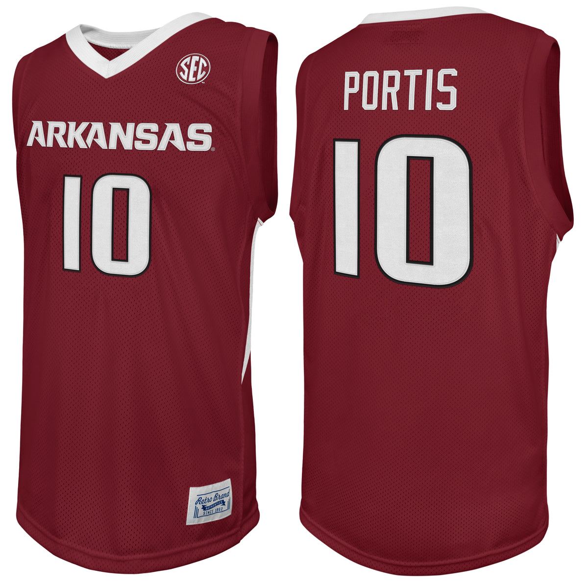 Arkansas Razorbacks Bobby Portis Throwback Jersey