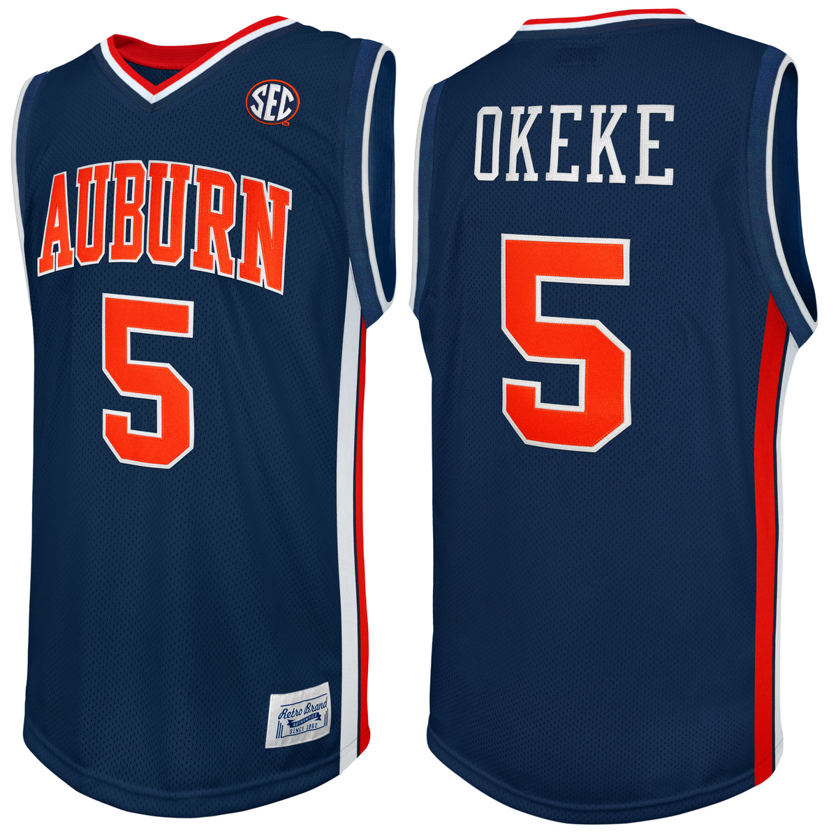 Auburn Tigers Chuma Okeke Throwback Jersey
