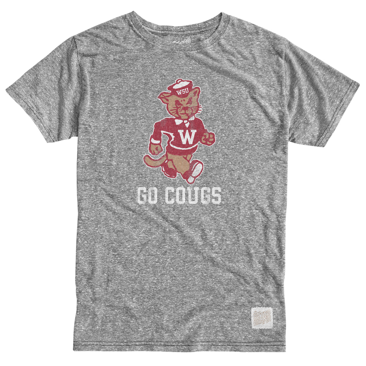 Washington State Cougars Tri-Blend Tee
