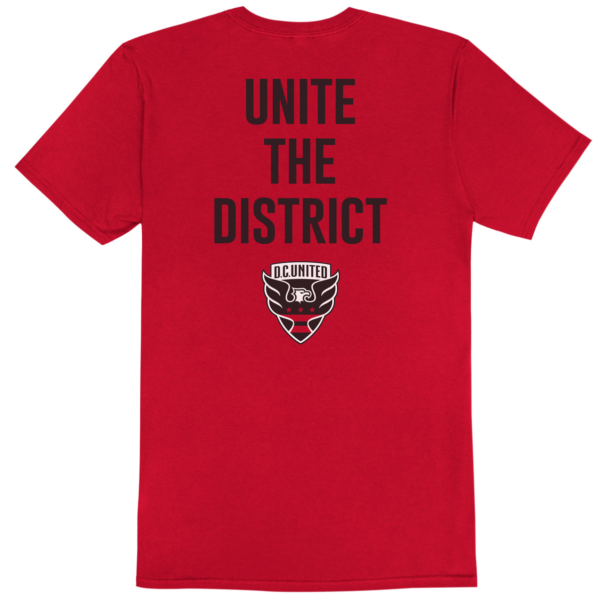 Outerstuff D.C. United Juniors Girls Team Wordmark Logo T-Shirt - Officially Licensed, Sizes 4-16 - View #5
