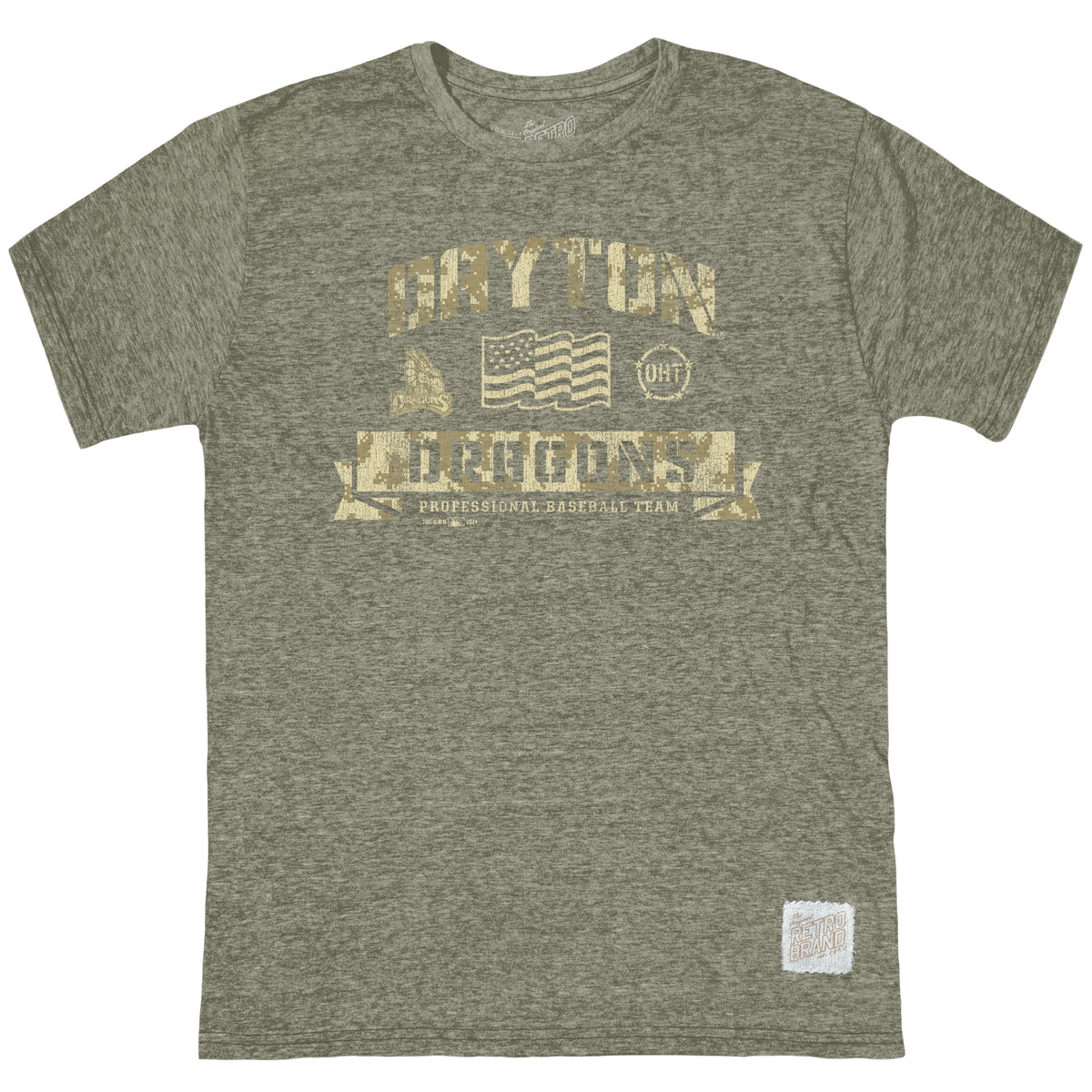 OHT Dayton Dragons Tri-Blend Tee