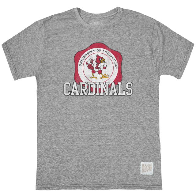 louisville gear Louisville Cardinals Tri-Blend Tee – ORIGINAL RETRO BRAND