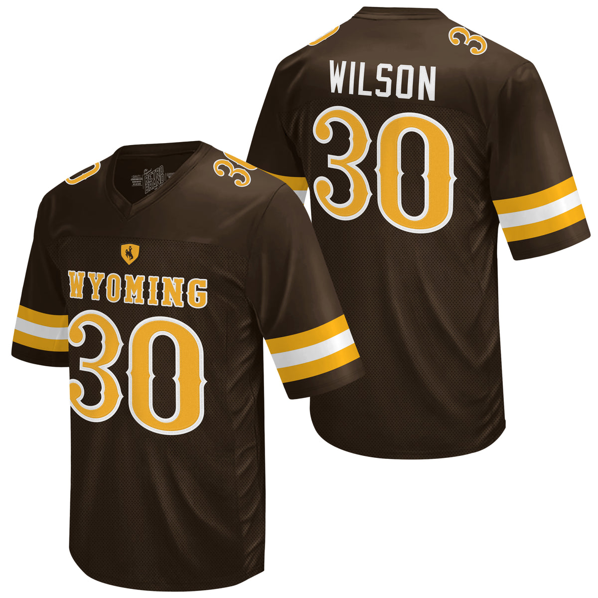 Wyoming Cowboys Logan Wilson Throwback Jersey