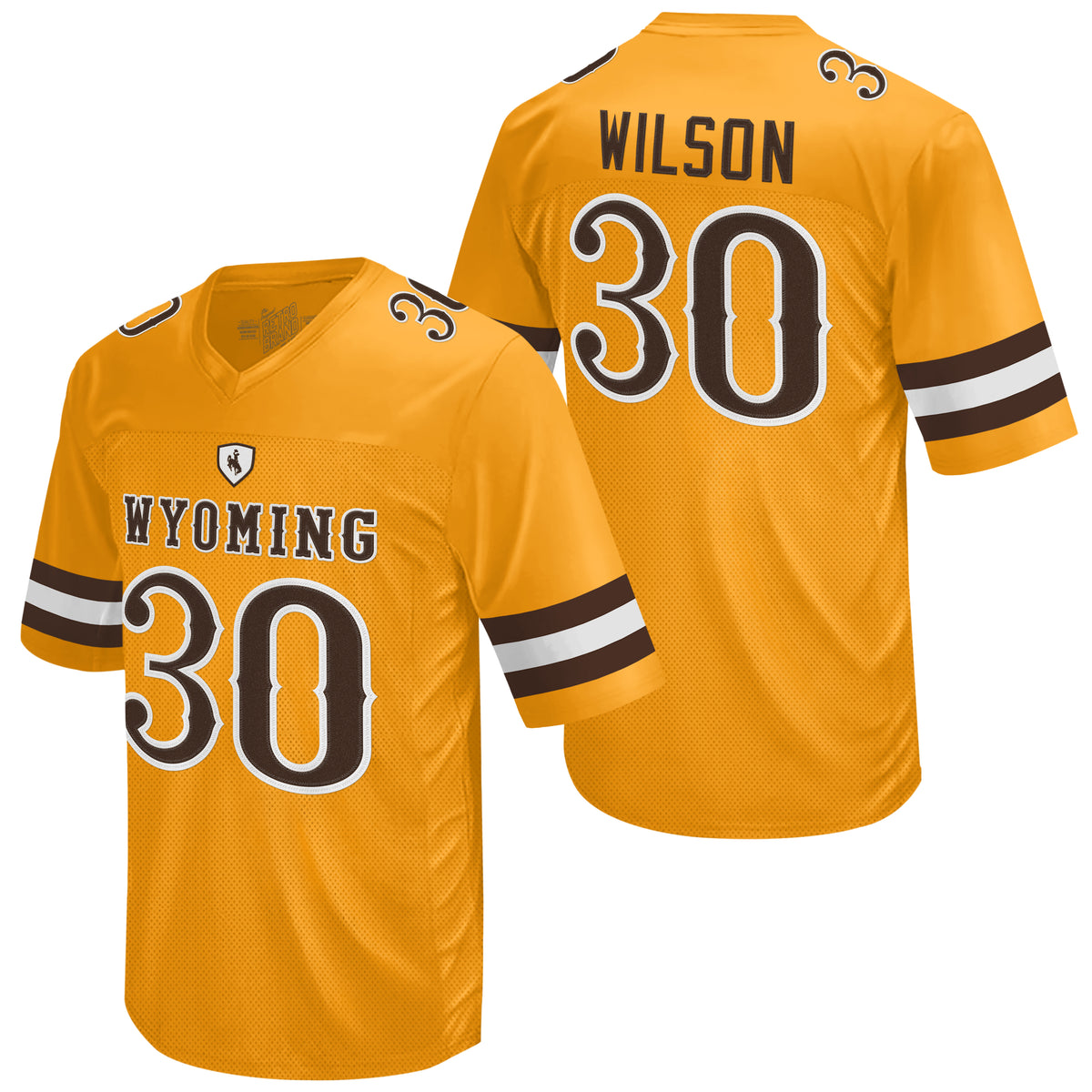 Wyoming Cowboys Logan Wilson Throwback Jersey