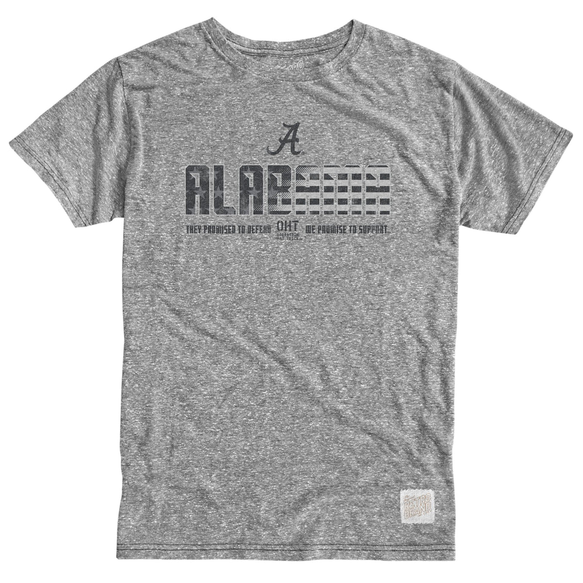 OHT Alabama Crimson Tide Tri-Blend Tee