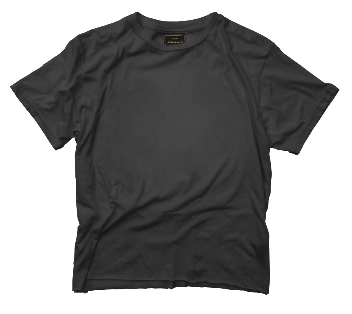 Black Label Premium Collection Blank Tee ORIGINAL RETRO BRAND