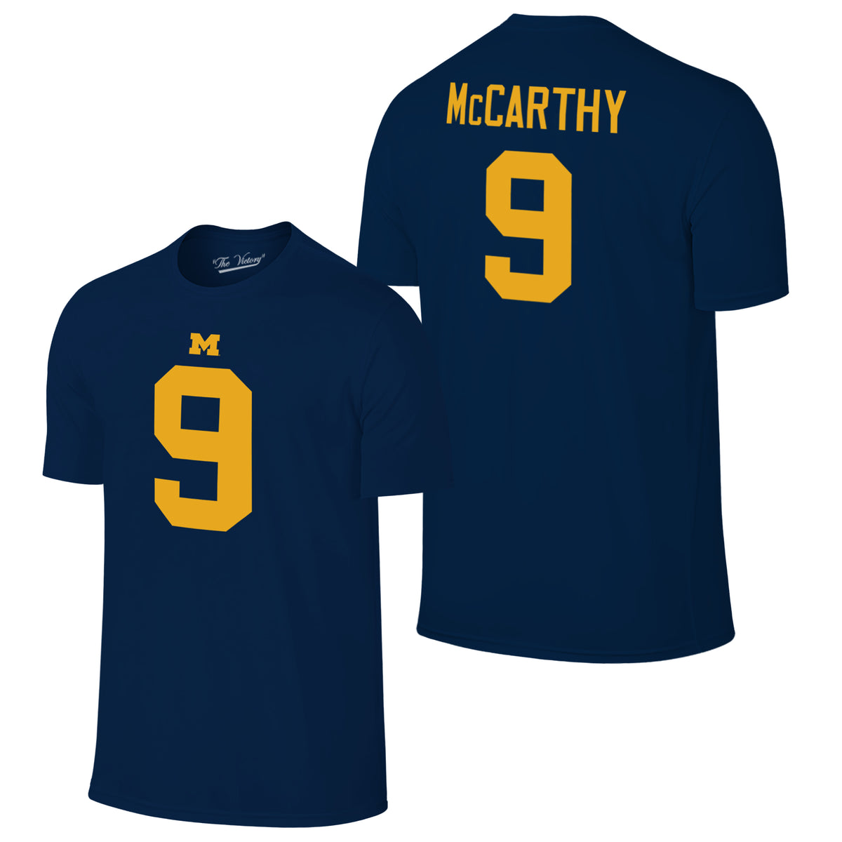 J.J. McCarthy Michigan Jersey Tee ORIGINAL RETRO BRAND