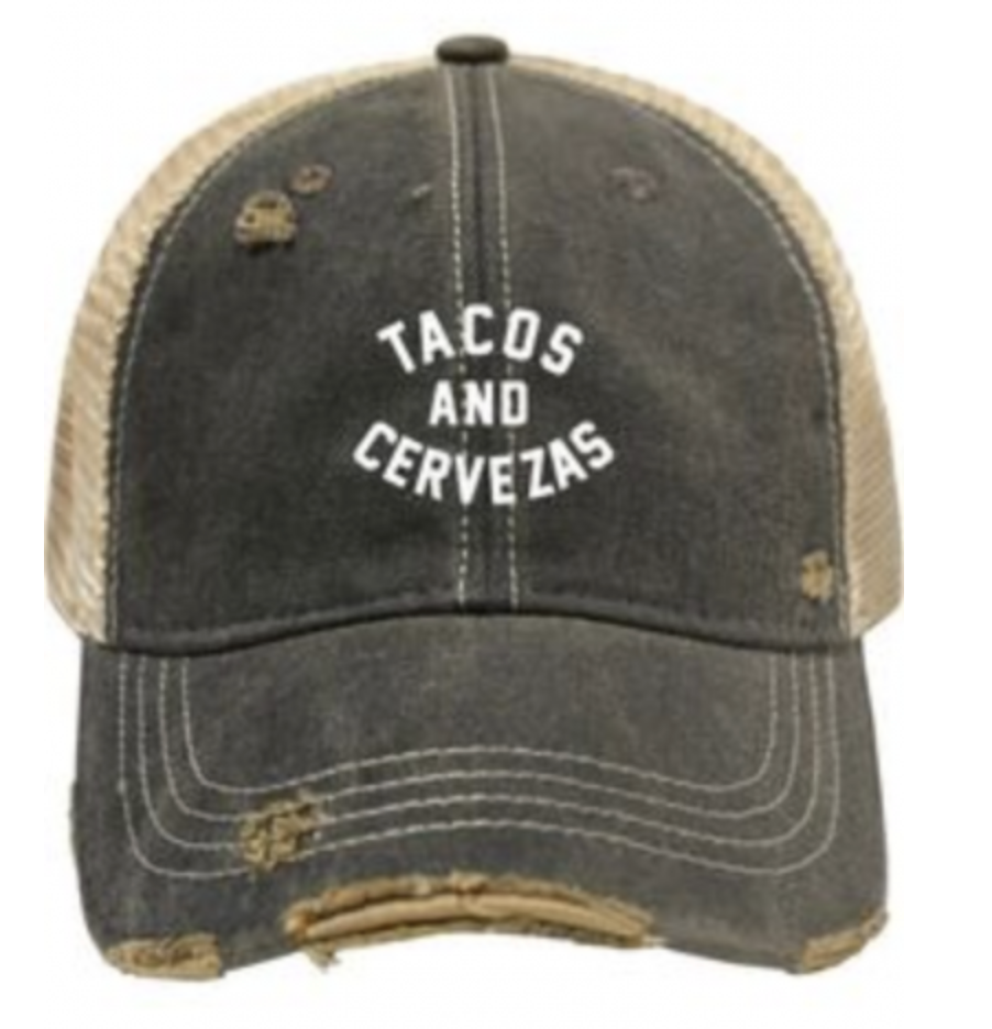 Tacos and Cervezas Vintage Snap Back Trucker – ORIGINAL RETRO BRAND