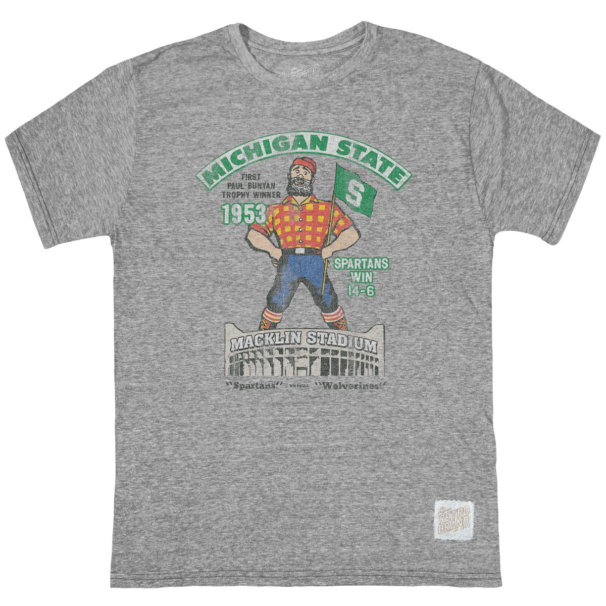 Michigan State 1953 Tri-Blend Tee