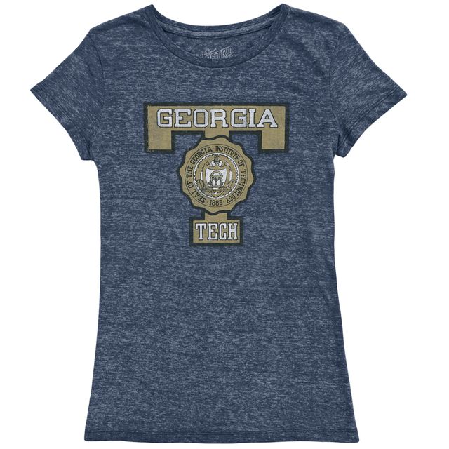 Georgia Tech Yellow Jackets Women's Short Sleeve Vintage Tee