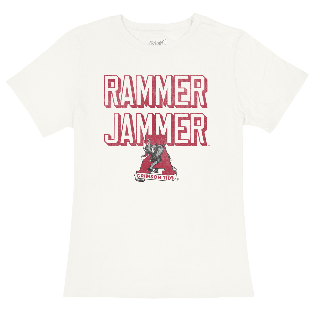 Rammer Jammer Alabama Crimson Tide 100% Cotton Women's Tee