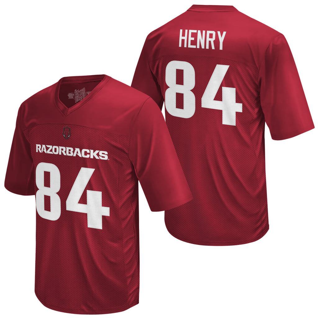 Henry Apple Razorbacks Arkansas Razorbacks Hunter Henry Throwback Jersey – ORIGINAL RETRO BRAND