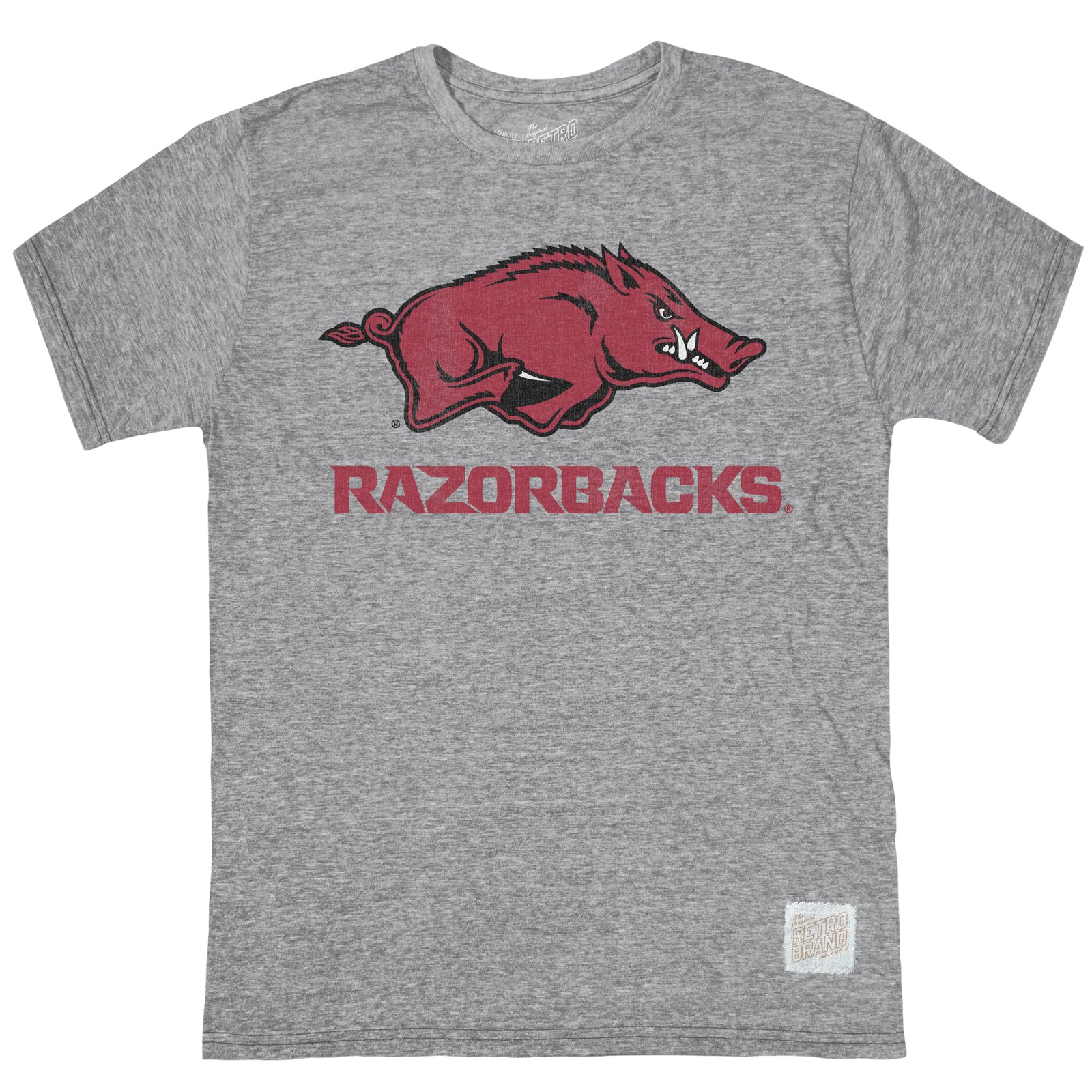 Arkansas Razorbacks Tri-Blend Unisex Tee