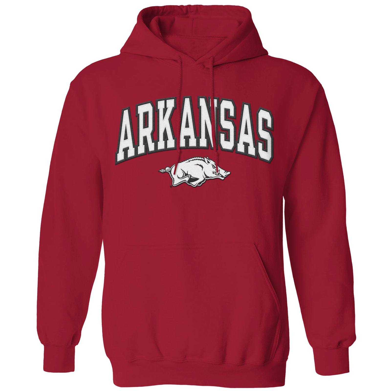 Arkansas Razorbacks Hooded Sweatshirt 50/50 Blend