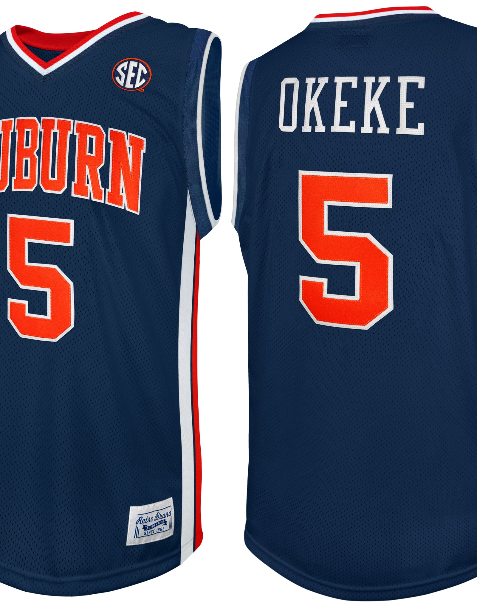 Auburn Tigers Chuma Okeke Throwback Jersey