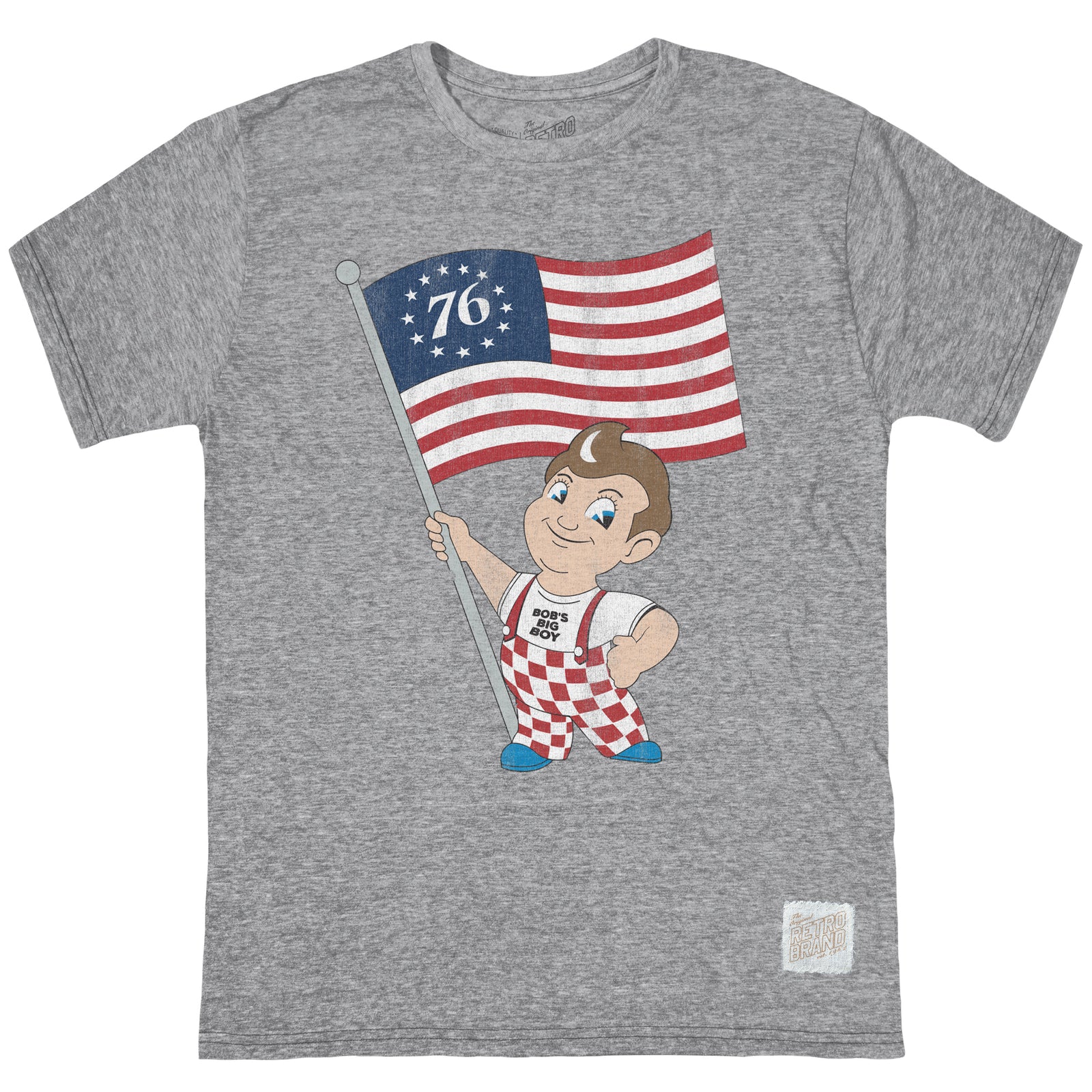 Bob's Big Boy Flag Tri-Blend Unisex Tee
