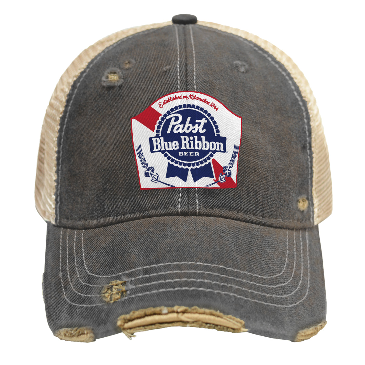 PBR Snap Back Trucker Cap