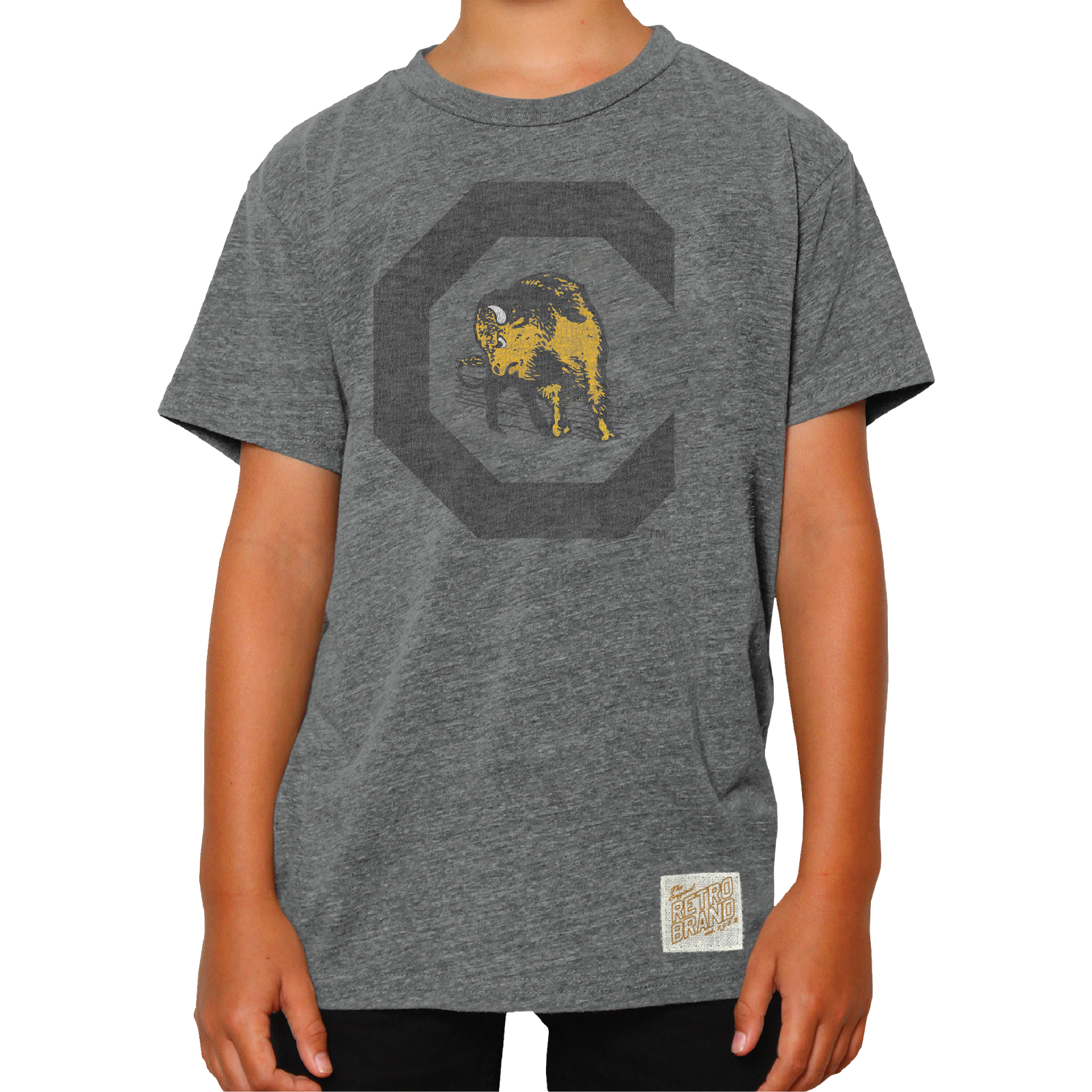 Youth Colorado Buffaloes Tri-Blend Unisex Tee