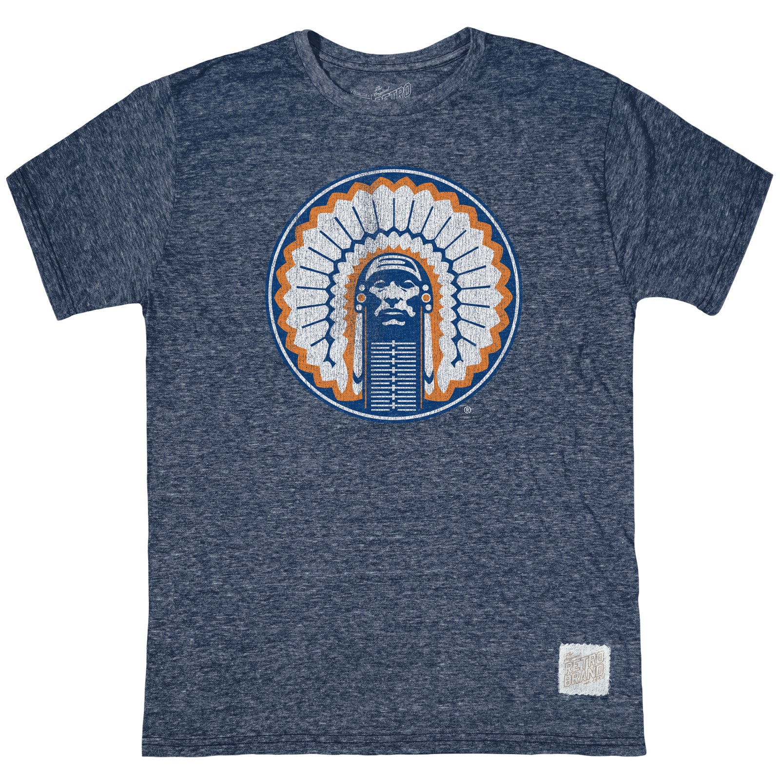 Illinois Fighting Illini Tri-Blend Unisex Tee