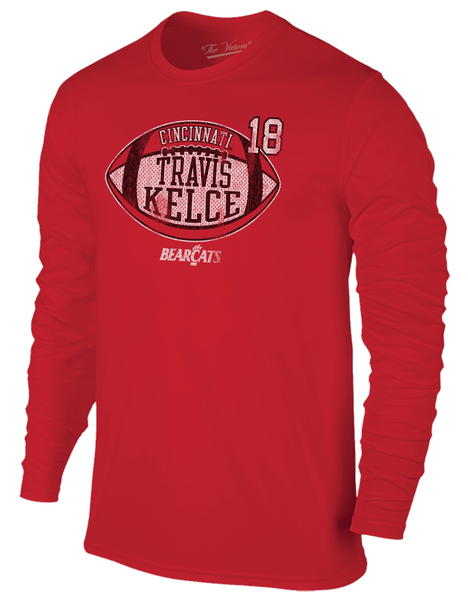 Travis Kelce Cincinnati Bearcats Long Sleeve Tee