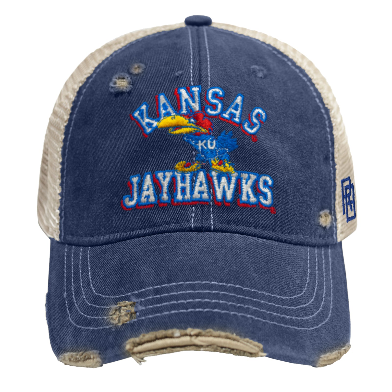 Kansas Jayhawks Snapback Trucker Cap