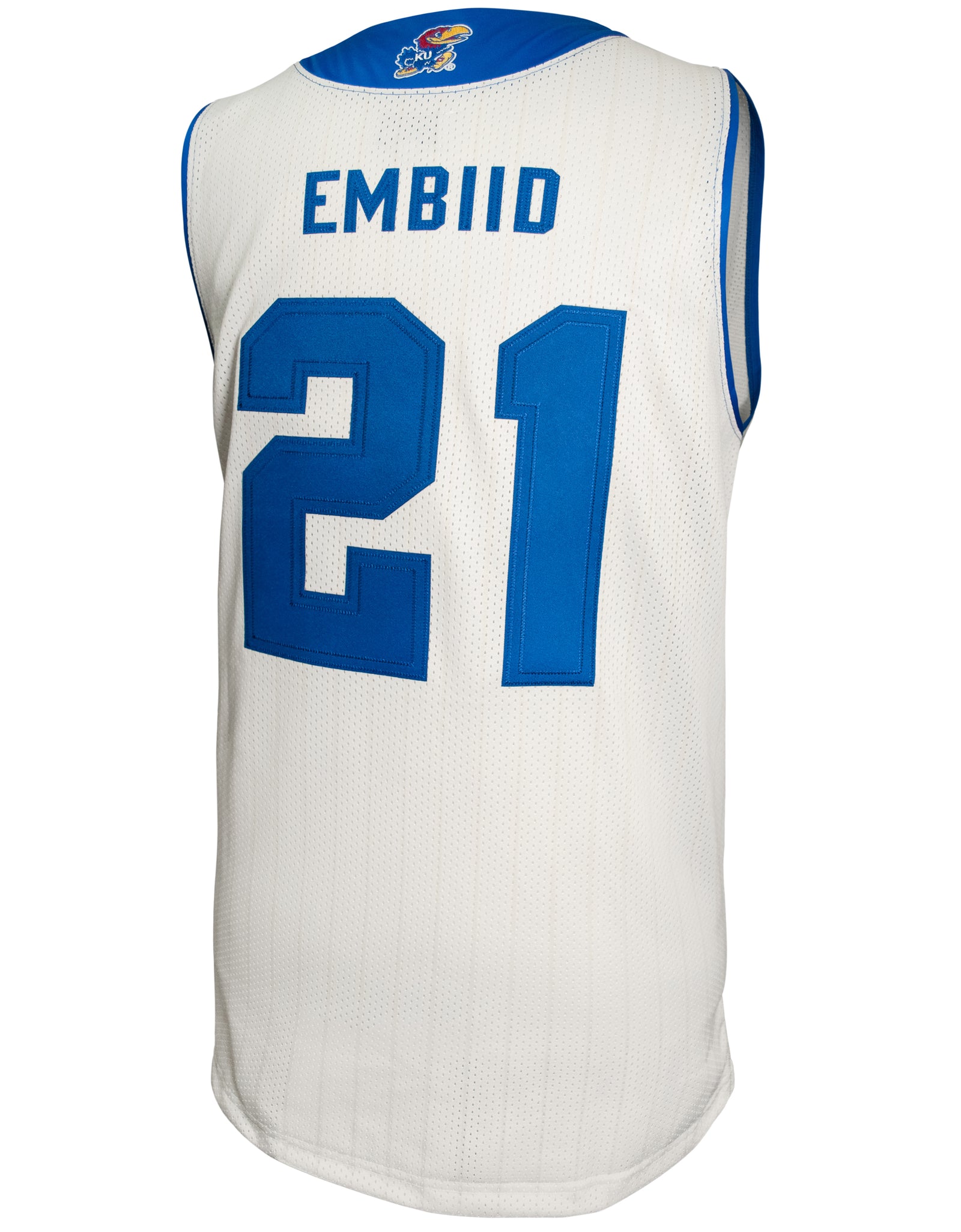 Kansas Jayhawks Joel Embiid Throwback Jersey