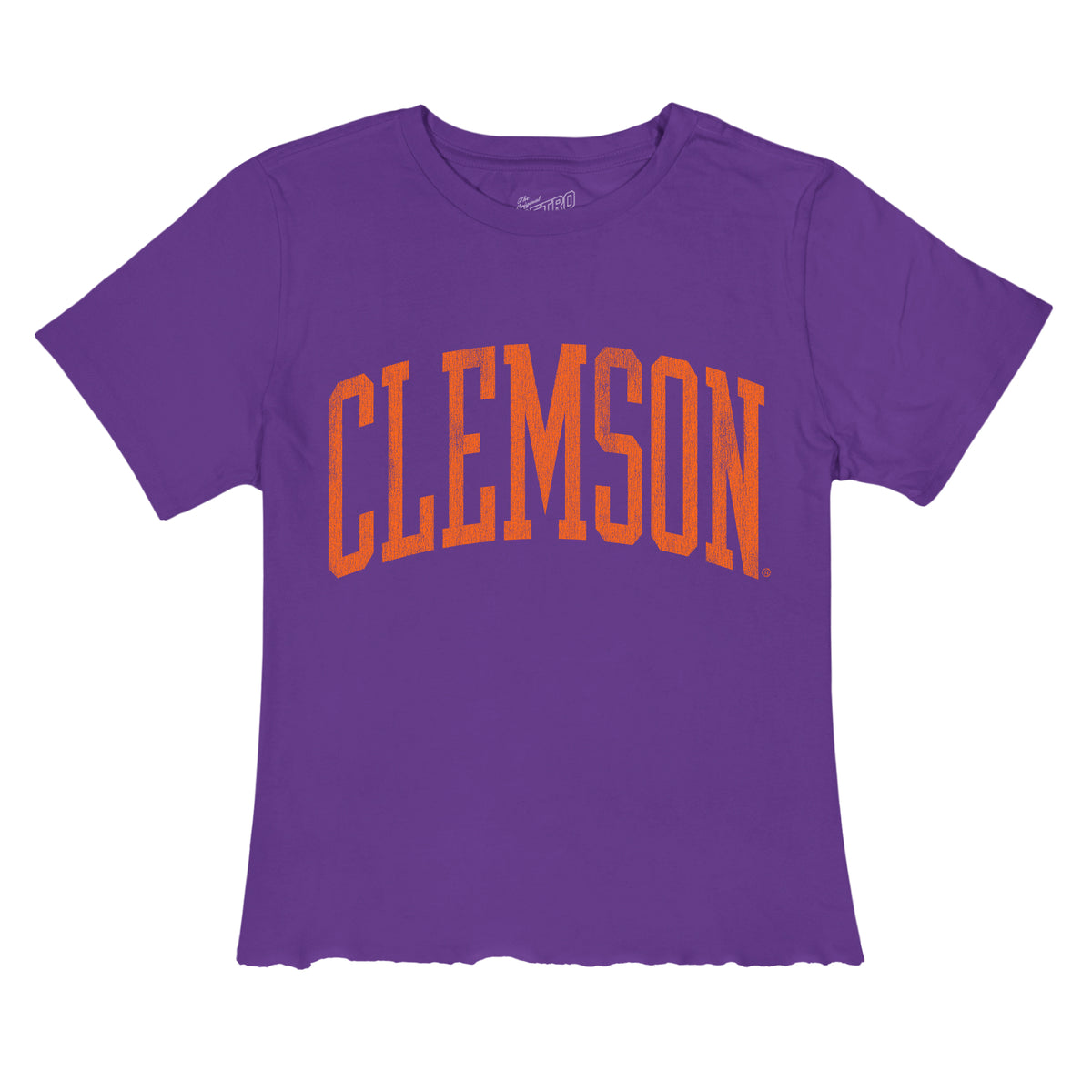 Clemson Tigers Women's Arch Crop Tee