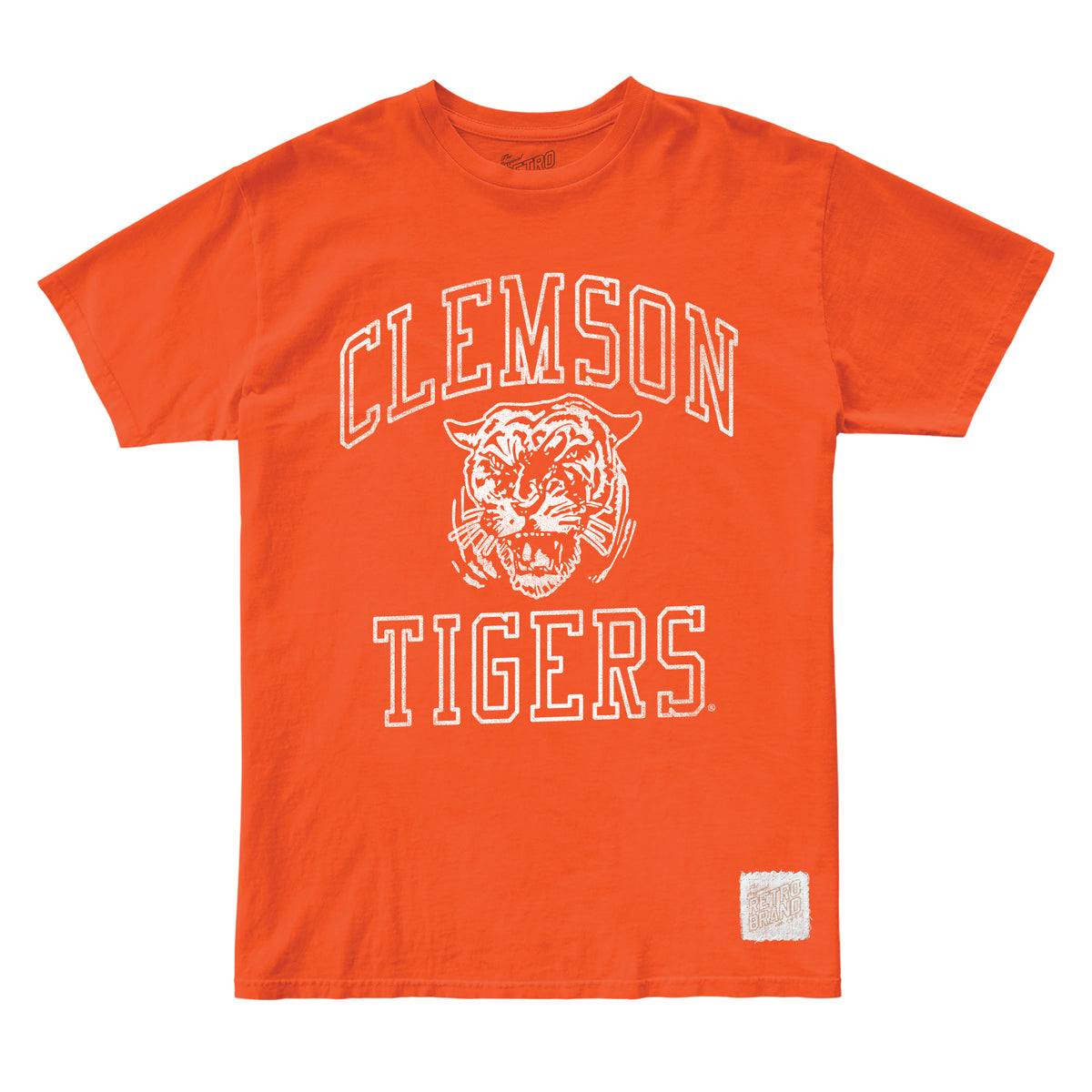 Clemson Tigers Arched Mascot T-Shirt