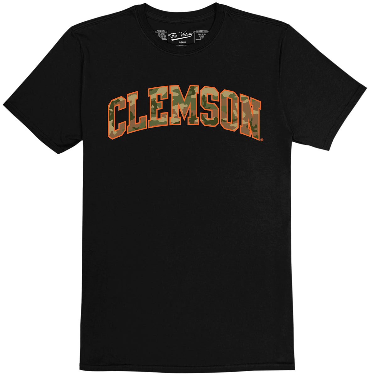 Clemson Camo Arch Logo Tee
