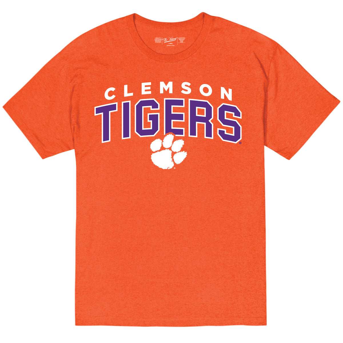 Clemson Tigers Bold Arch Paw Tee