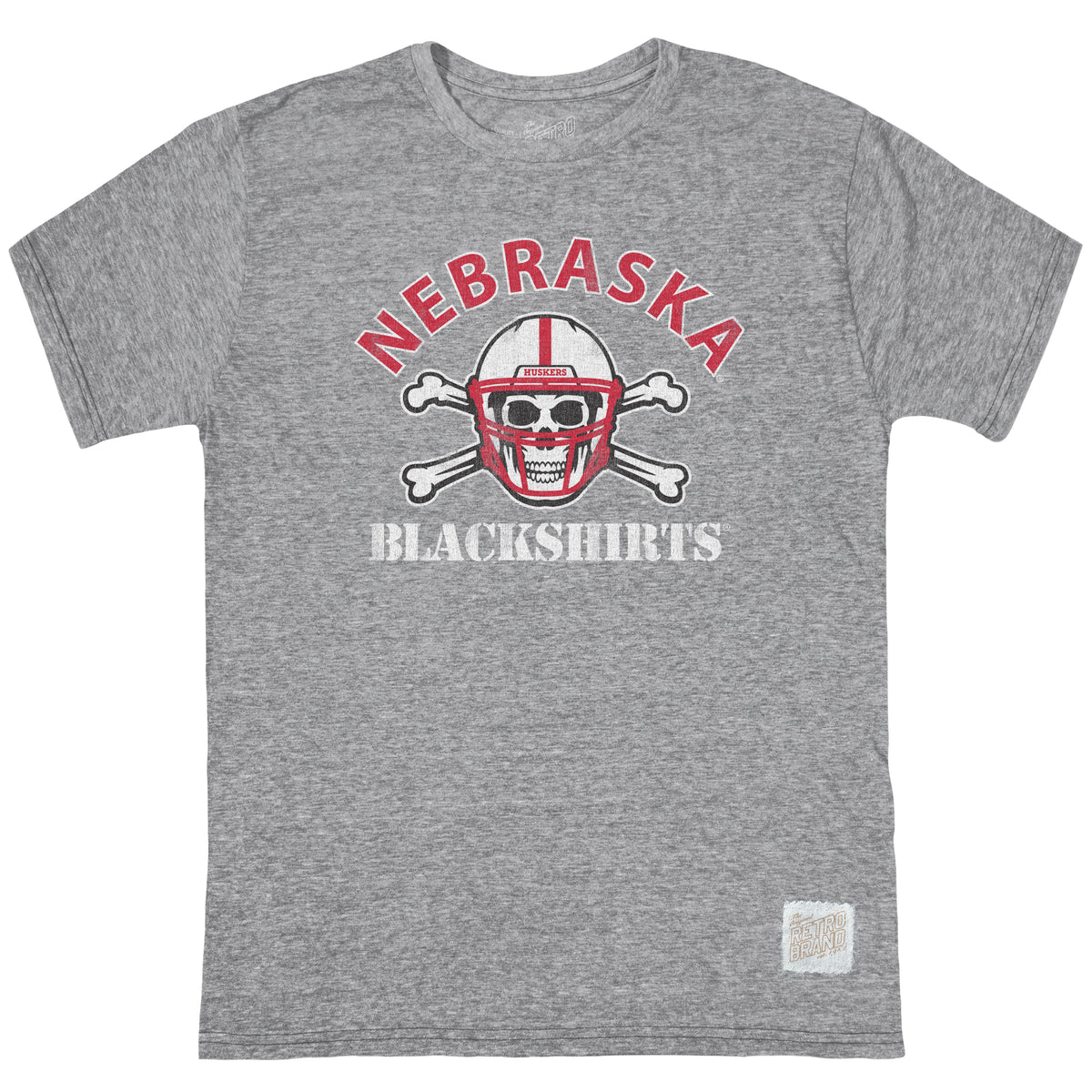 Nebraska Cornhuskers Blackshirts Tri-Blend Tee