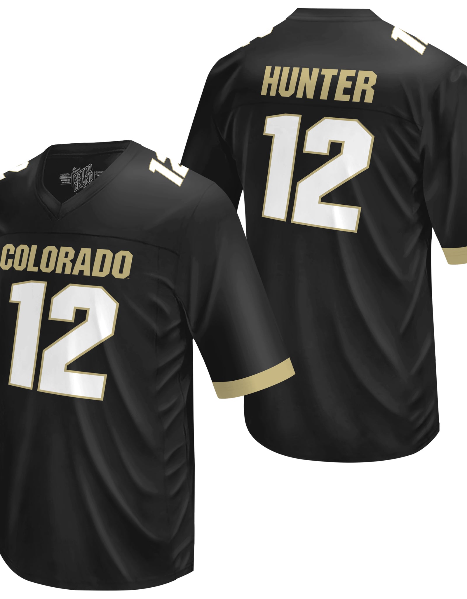 Travis Hunter Colorado Buffaloes Black Jersey - All Stitched