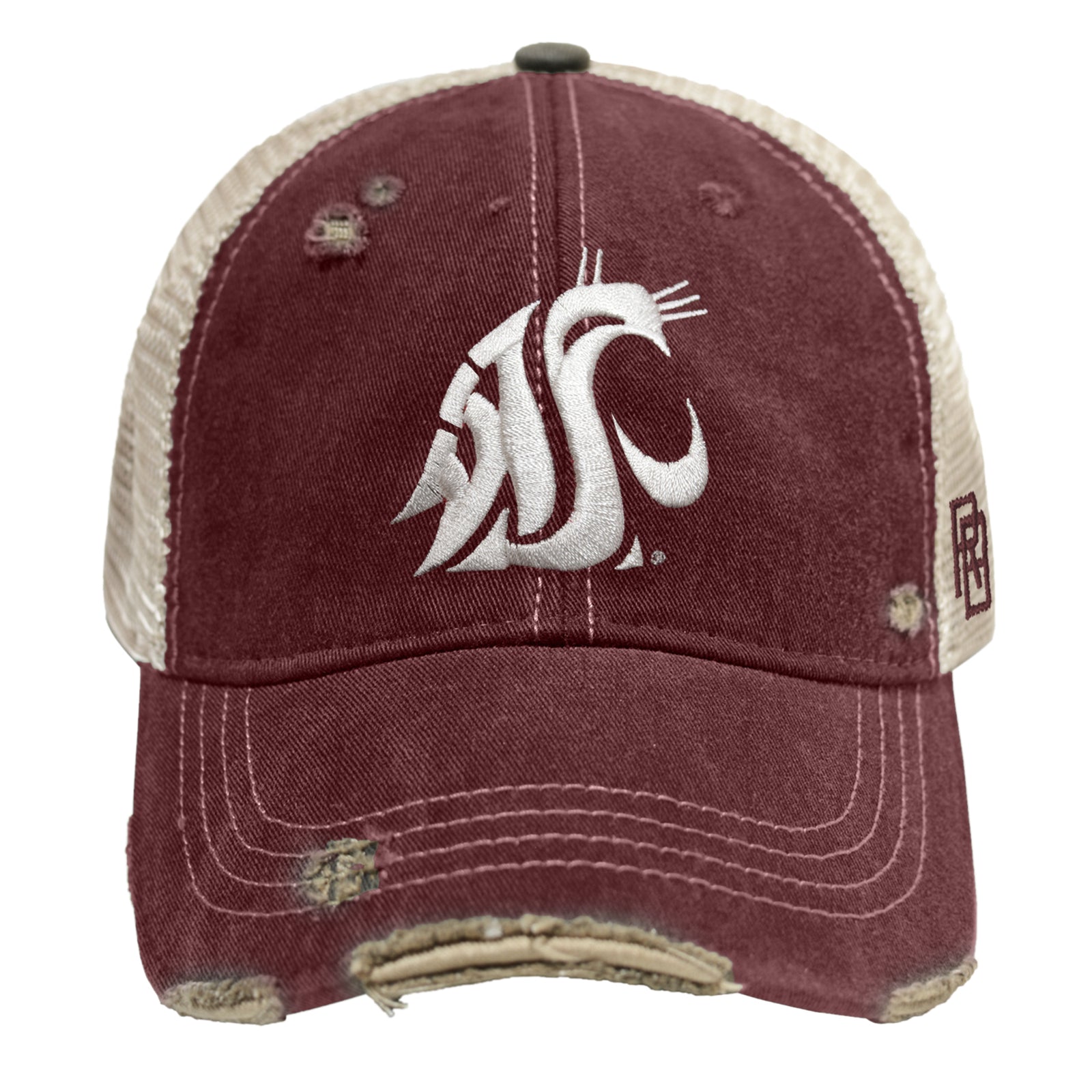 Washington State Cougars Snapback Trucker Cap