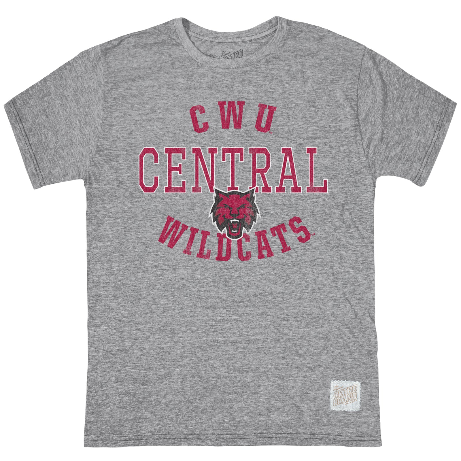 Central Washington University Wellington Tri-Blend Tee