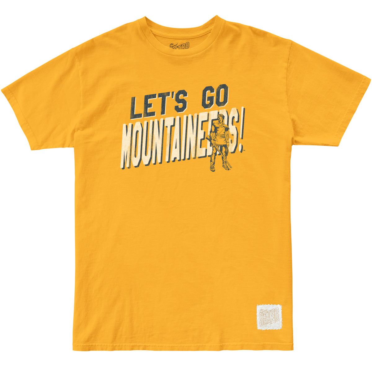 West Virginia Mountaineers 100% Cotton Tee