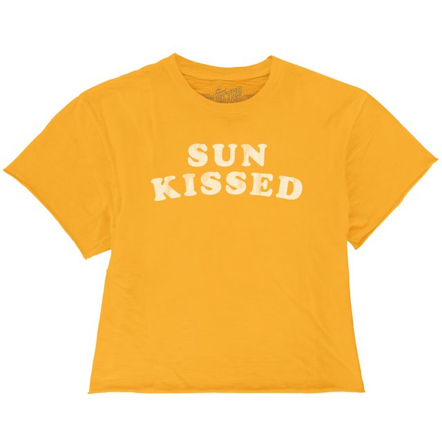 Sun Kissed Women's Cotton Crop Tee