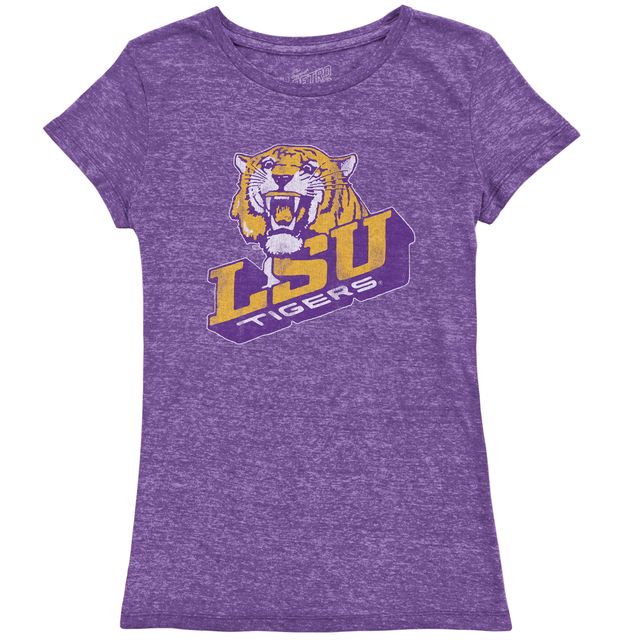 LSU Tigers Women's Short Sleeve Tri-Blend Tee