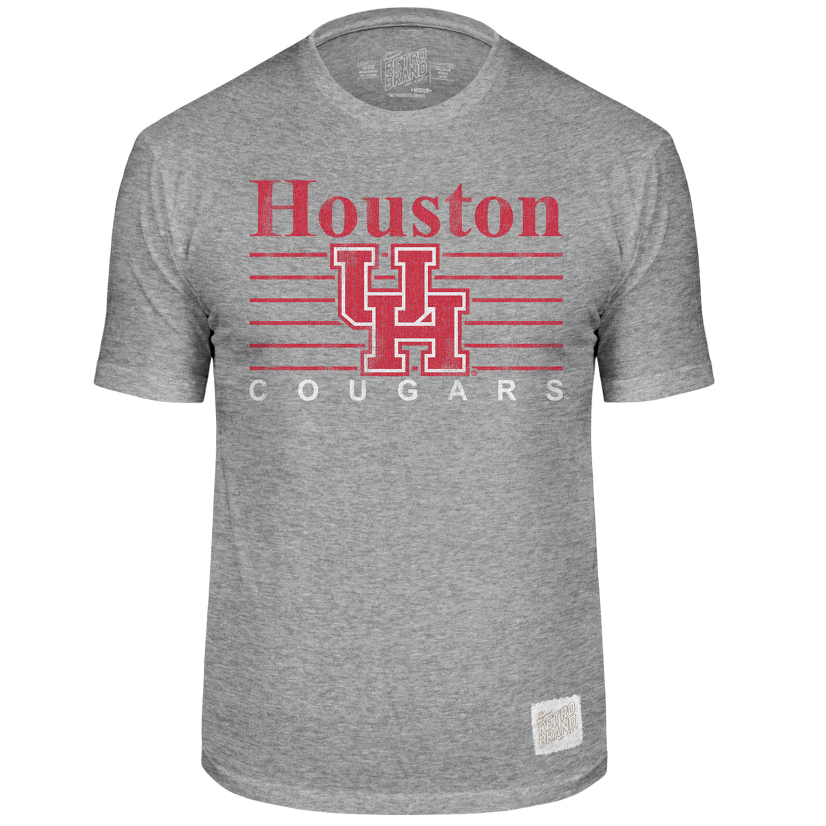 Houston Cougars Tri-Blend Tee