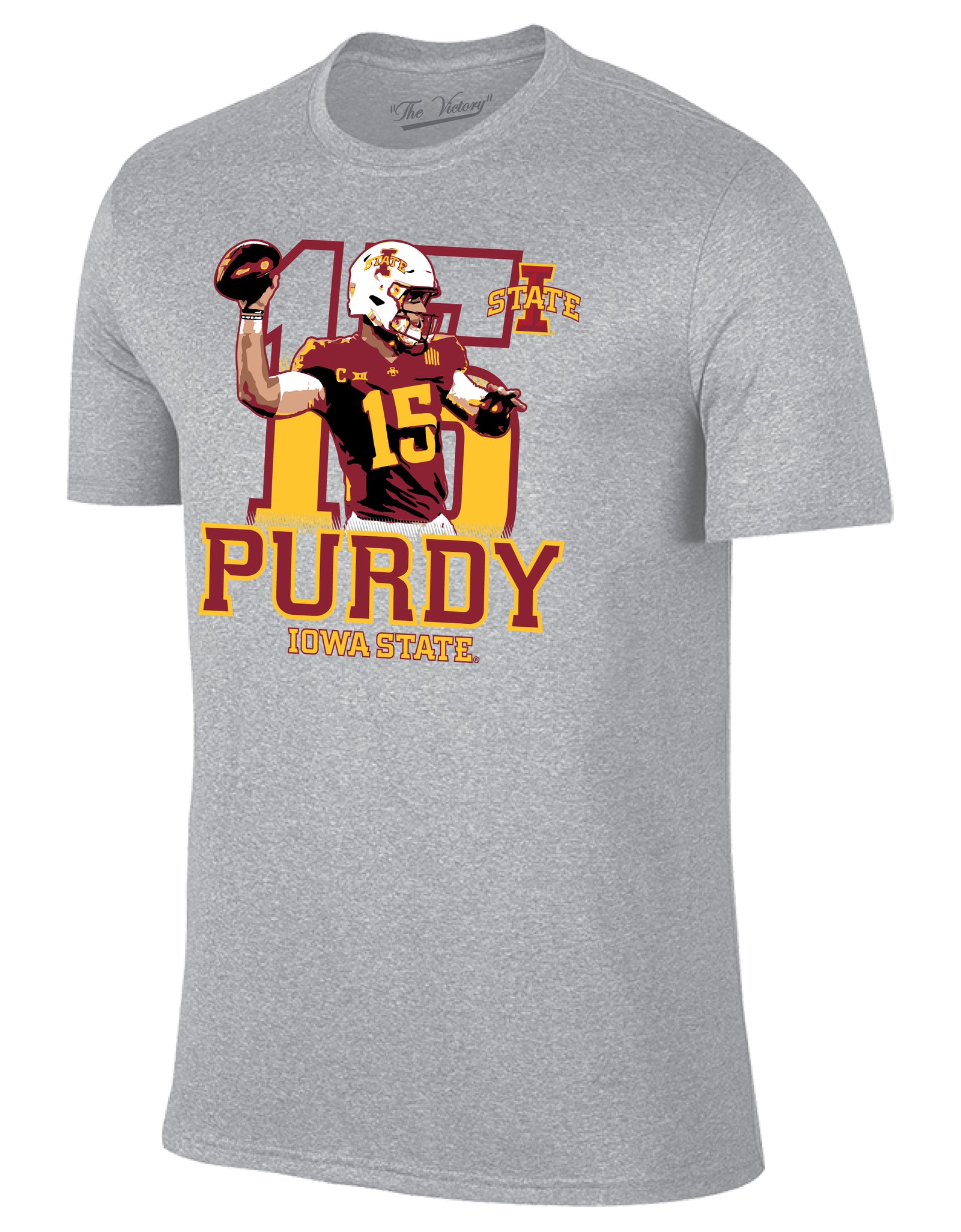 Iowa State Cyclones Brock Purdy Player Action Tee