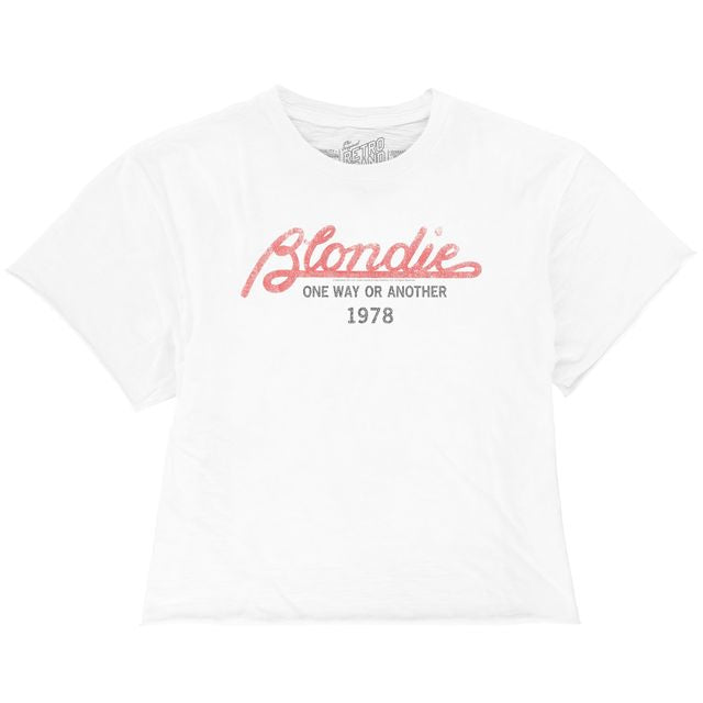 Blondie One Way Or Another '78 Cotton Crop Slub Tee