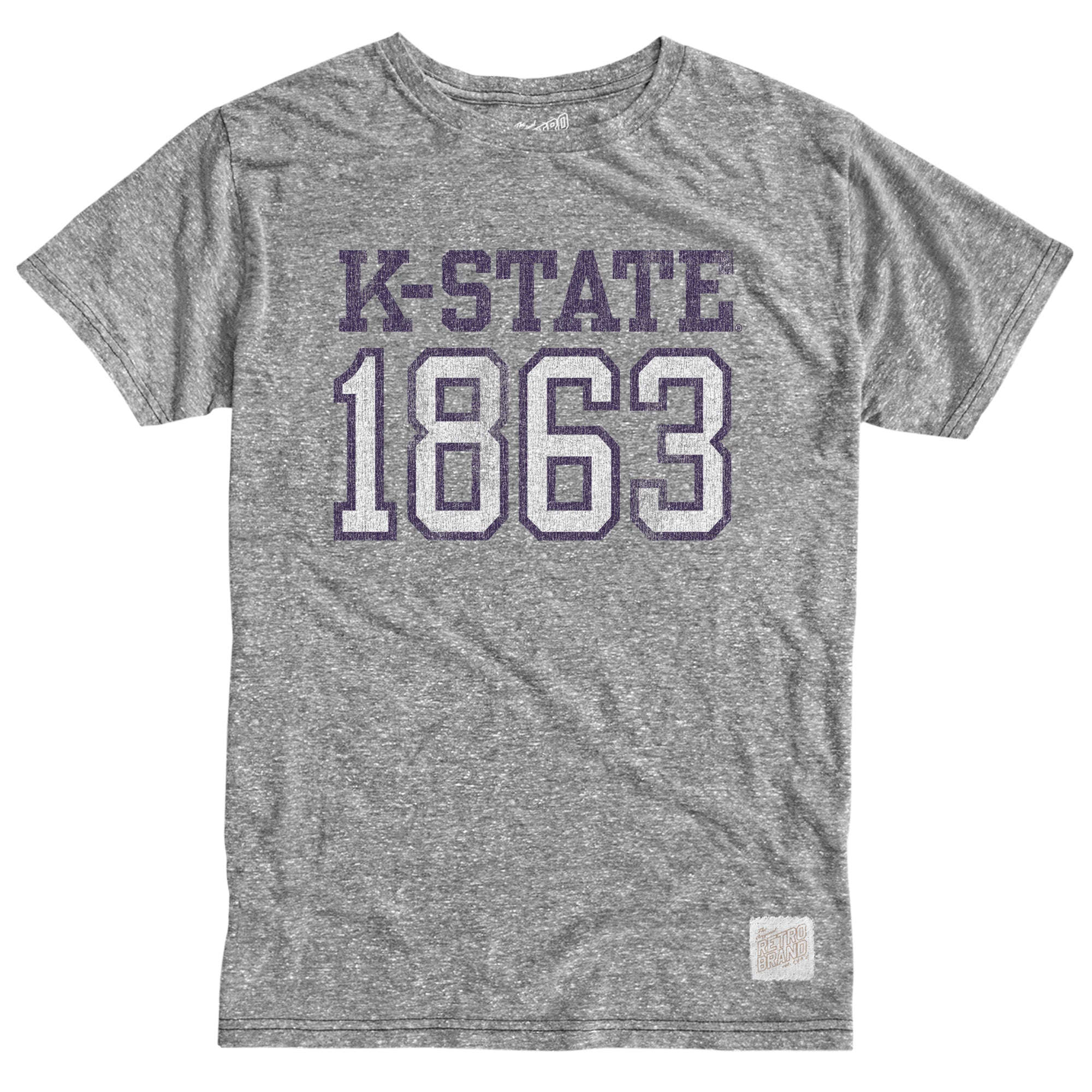 古着　Kansas State Wildcats スウェットシャツ12→10 Women's Lavender Kansas State Wildcats Oversized Cropped