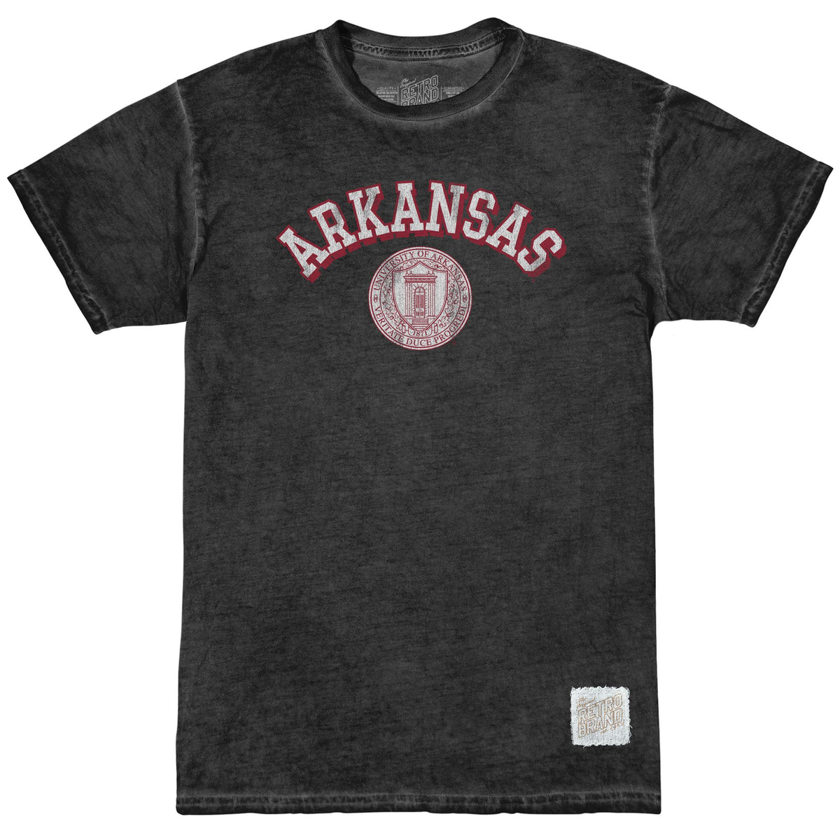 Arkansas Razorbacks Oil Wash Tee