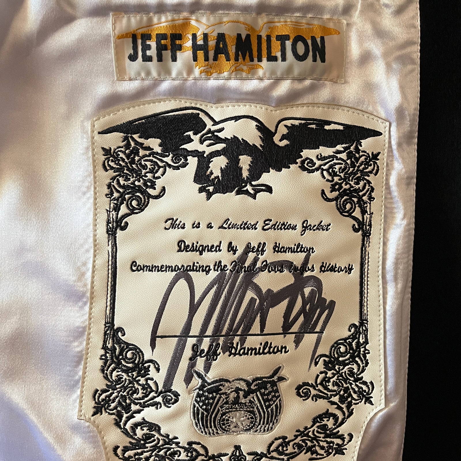 Jeff Hamilton x Retro Brand NCAA Men’s Final Four Wool & Leather Jacket