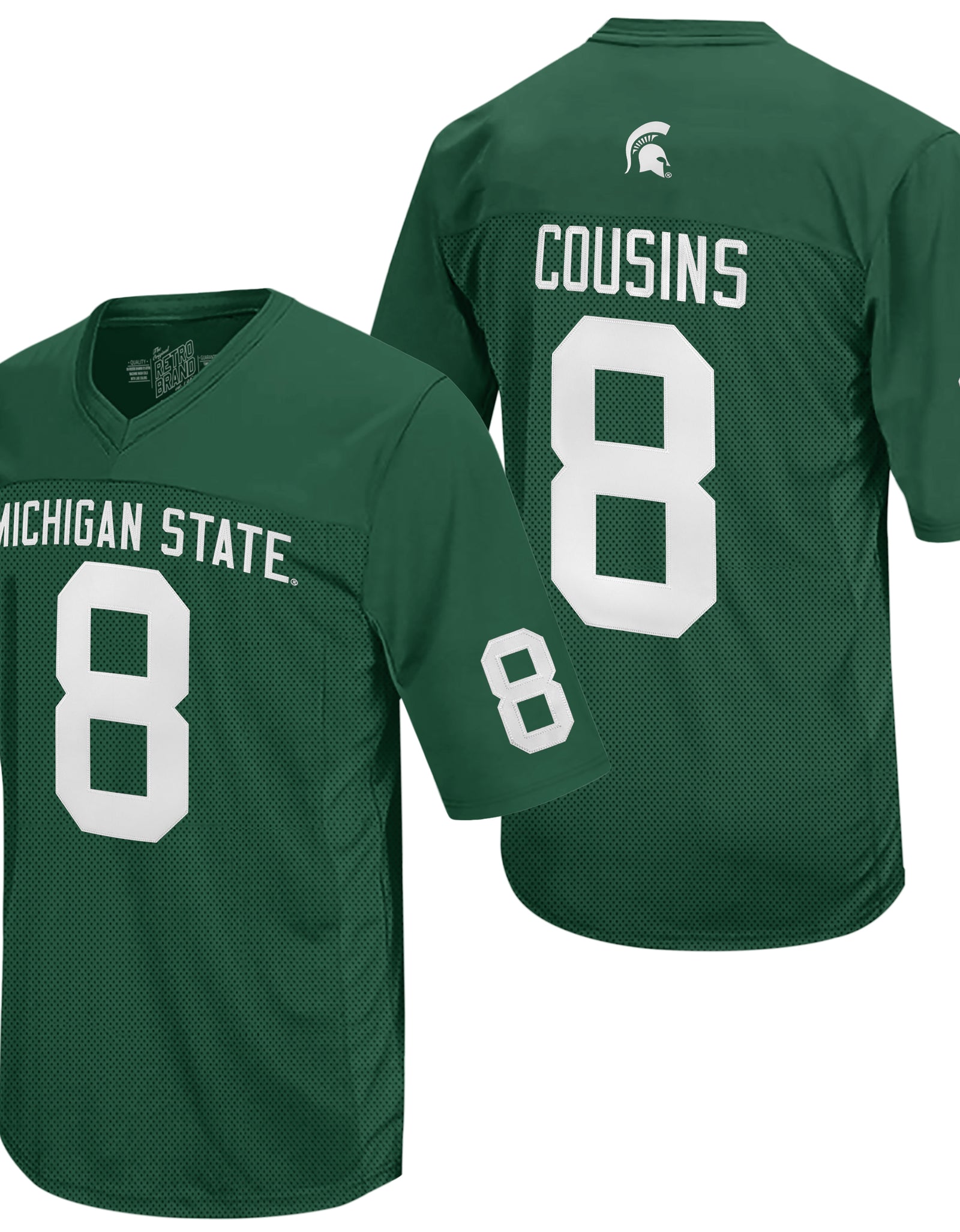 Michigan State Spartans Kirk Cousins Throwback Jersey