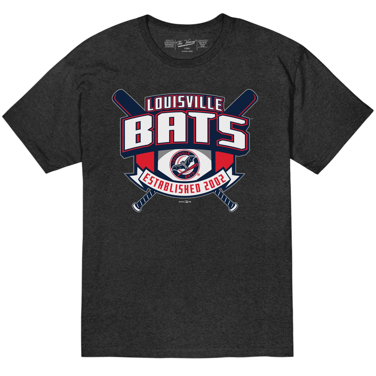 Louisville Bats 50/50 Blend Tee