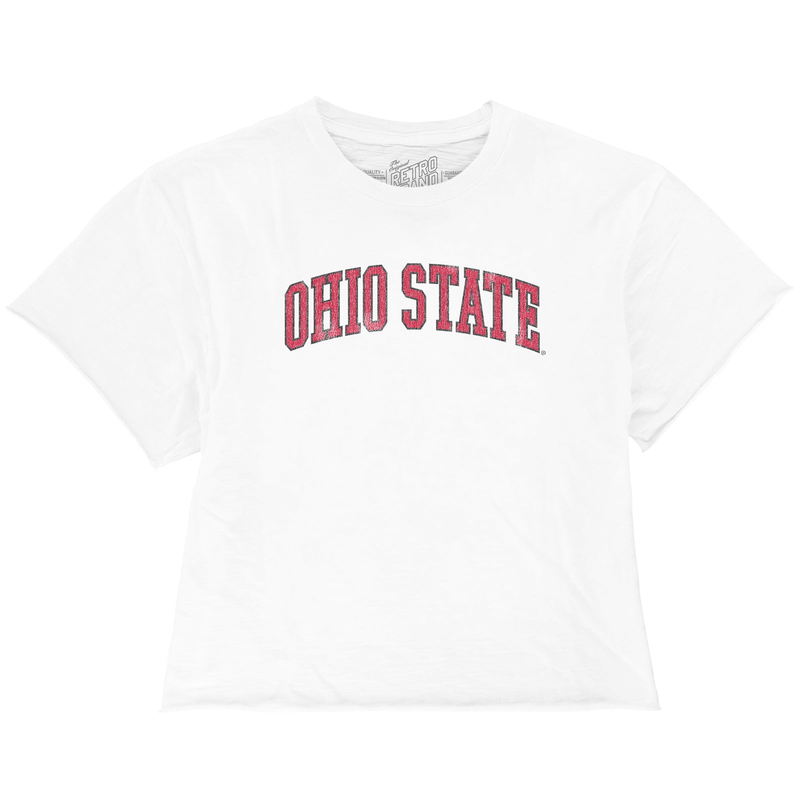 Ohio State Buckeyes 100% Cotton Crop Slub Tee