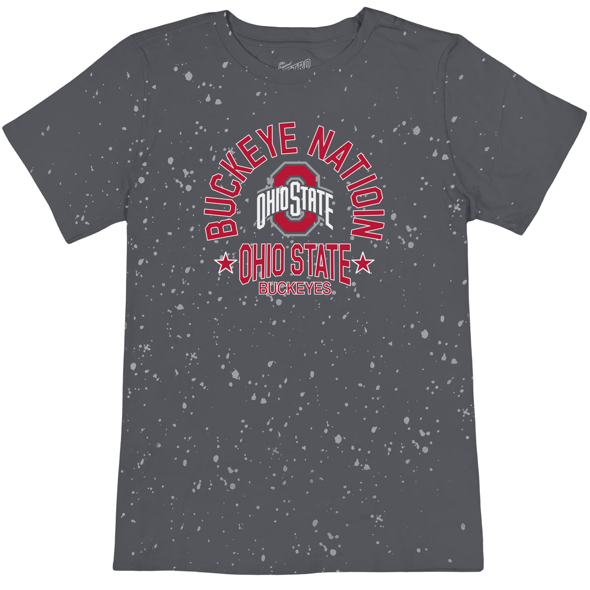 Ohio State Women's Bleach Wash Tee