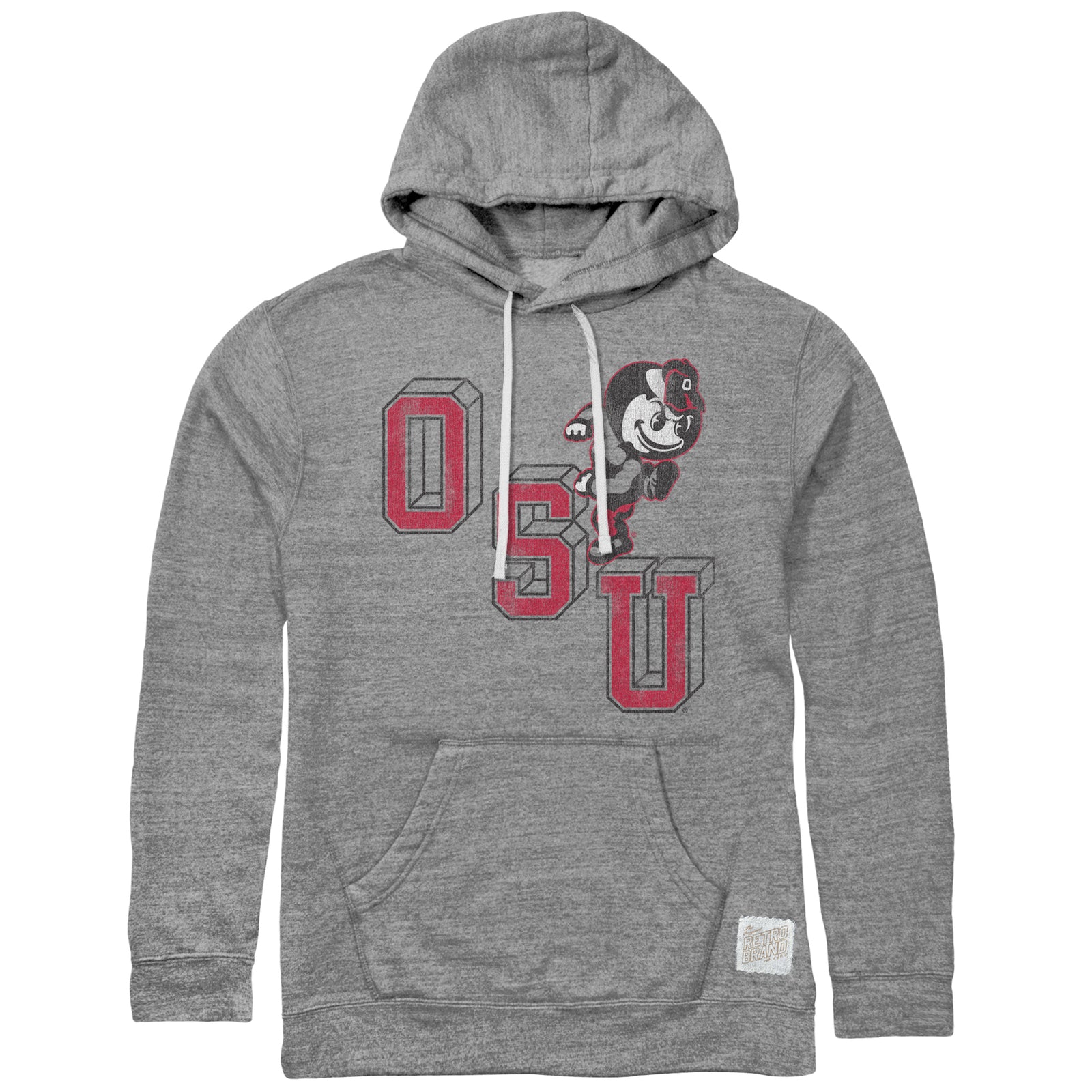 Ohio State Buckeyes Triblend Hoodie