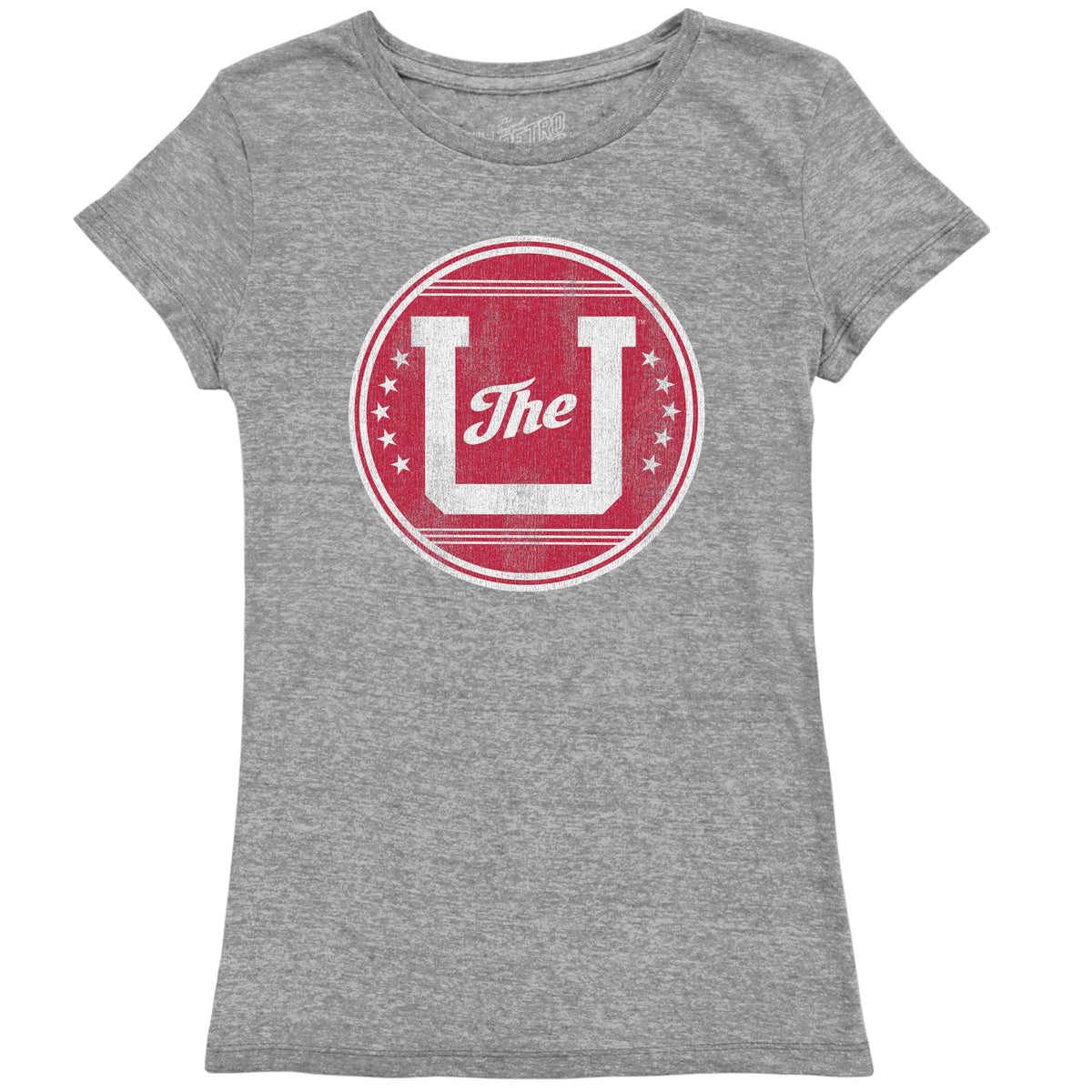 Utah Utes Women's Tri-blend crew tee